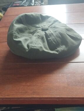 Olive Green Women's Newsboy Cap